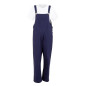 Salopette à plastron et bretelles en toile de coton Southside bleu marine L