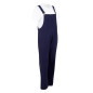 Salopette à plastron et bretelles en toile de coton Southside bleu marine XL