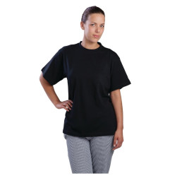 T-shirts Nisbets Essentials noirs L (lot de 2)