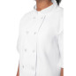Lot de 2 vestes de cuisine blanches Nisbets Essentials L