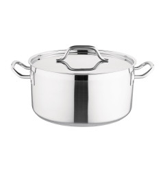 Braisière inox avec couvercle Nisbets Essentials 32 cm