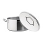 Braisière inox avec couvercle Nisbets Essentials 32 cm
