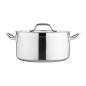 Braisière inox avec couvercle Nisbets Essentials 32 cm
