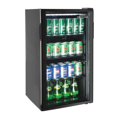 Arrière-bar une porte Nisbets Essentials 87L