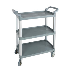 Chariot de service compact en polypropylène Nisbets Essentials