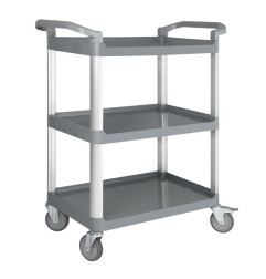 Chariot de service compact en polypropylène Nisbets Essentials