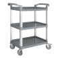 Chariot de service compact en polypropylène Nisbets Essentials