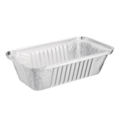 Barquettes et couvercles aluminium Nisbets Essentials 250 ml (lot de 50)