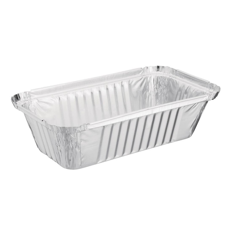 Barquettes et couvercles aluminium Nisbets Essentials 250 ml (lot de 50)