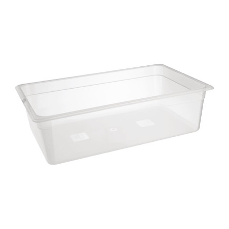 Bac en polypropylène GN 1/1 sans couvercle Nisbets Essentials 150mm