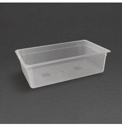 Bac en polypropylène GN 1/1 sans couvercle Nisbets Essentials 150mm