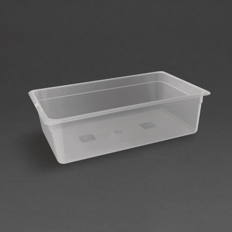 Bac en polypropylène GN 1/1 sans couvercle Nisbets Essentials 150mm