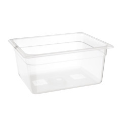 Bac en polypropylène GN 1/2 sans couvercle Nisbets Essentials 150mm