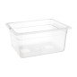 Bac en polypropylène GN 1/2 sans couvercle Nisbets Essentials 150mm