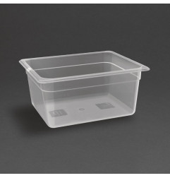 Bac en polypropylène GN 1/2 sans couvercle Nisbets Essentials 150mm