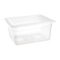 Bac en polypropylène GN 1/2 sans couvercle Nisbets Essentials 150mm