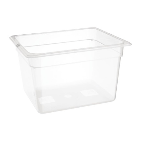 Bac en polypropylène GN 1/2 sans couvercle Nisbets Essentials 200mm