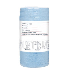 Chiffons en microfibre Nisbets Essentials bleus 300x300m