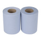 Bobines bleues à alimentation centrale Nisbets Essentials 2 plis 320 feuilles (lot de 2)