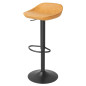 Tabourets de bar Bolero Enzo camel (lot de 2)
