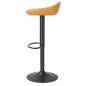 Tabourets de bar Bolero Enzo camel (lot de 2)