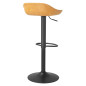 Tabourets de bar Bolero Enzo camel (lot de 2)