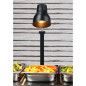 Lampe chauffante sur pied Buffalo noir mat 250 W