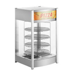 Vitrine chauffante rotative pour pizzas Buffalo 4 niveaux 