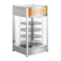 Vitrine chauffante rotative pour pizzas Buffalo 4 niveaux 