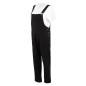 Salopette à plastron et bretelles en toile de coton Southside noir S