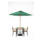 Parasol rond Bolero vert 2,5m