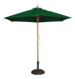 Parasol rond Bolero vert 3m