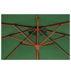 Parasol rond Bolero vert 3m