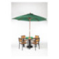 Parasol rond Bolero vert 3m