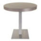 Pied de table carré inox Bolero