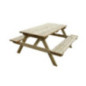 Table pique-nique en bois 1,5m