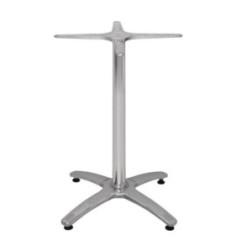 Pied de table 4 pieds en aluminium Bolero