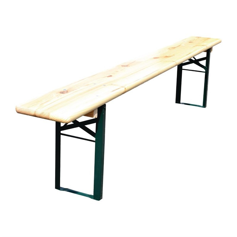 Banc pliant brasserie 220 x 25 cm