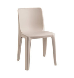 Chaise empilable d'extérieur / intérieur Denver beige