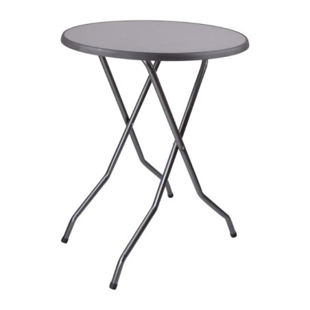 Table haute ronde pliante Barcelona 85cm