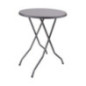 Table haute ronde pliante Barcelona 85cm