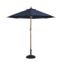 Parasol rond Bolero 2,5m bleu marine