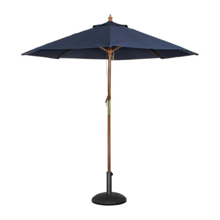 Parasol rond Bolero 2,5m bleu marine