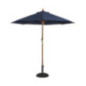 Parasol rond Bolero 2,5m bleu marine