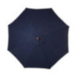Parasol rond Bolero 2,5m bleu marine