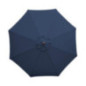 Parasol rond Bolero 3m bleu marine