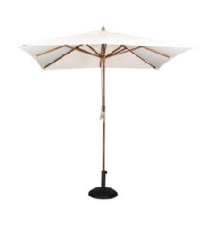 Parasol carré Bolero 2,5m crème