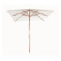 Parasol carré Bolero 2,5m crème