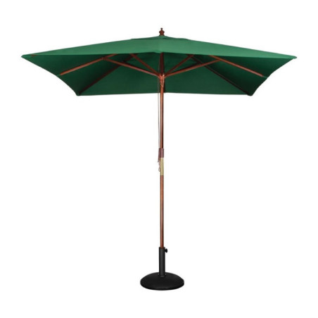 Parasol carré Bolero 2,5m vert