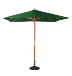 Parasol carré Bolero 2,5m vert